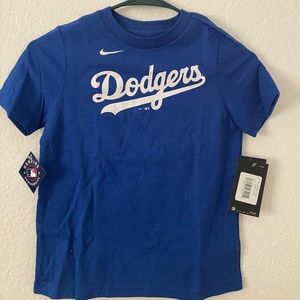 Boys Nike Dodgers Kershaw Clayton Tee Size Large